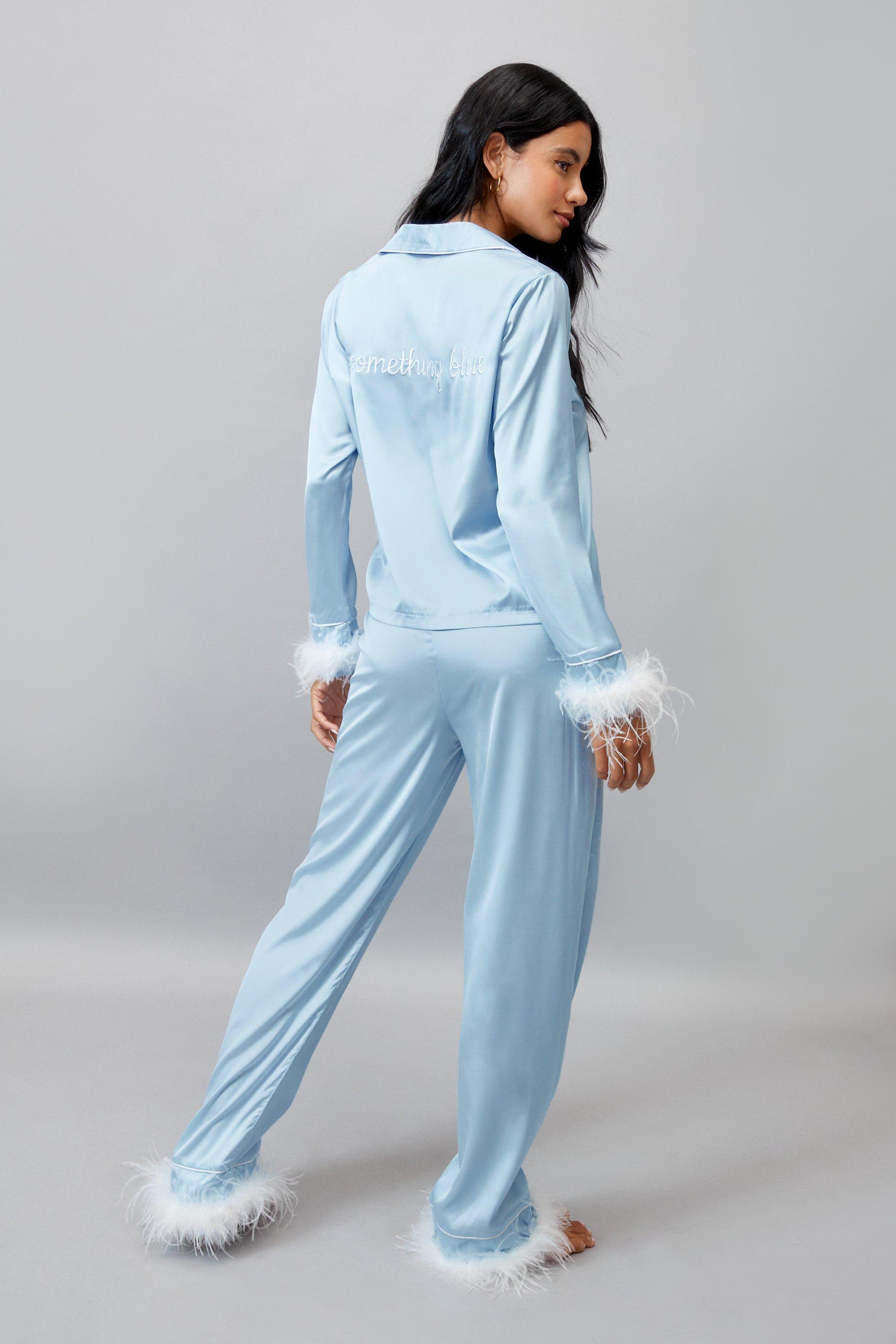 Baby blue hot sale pajamas